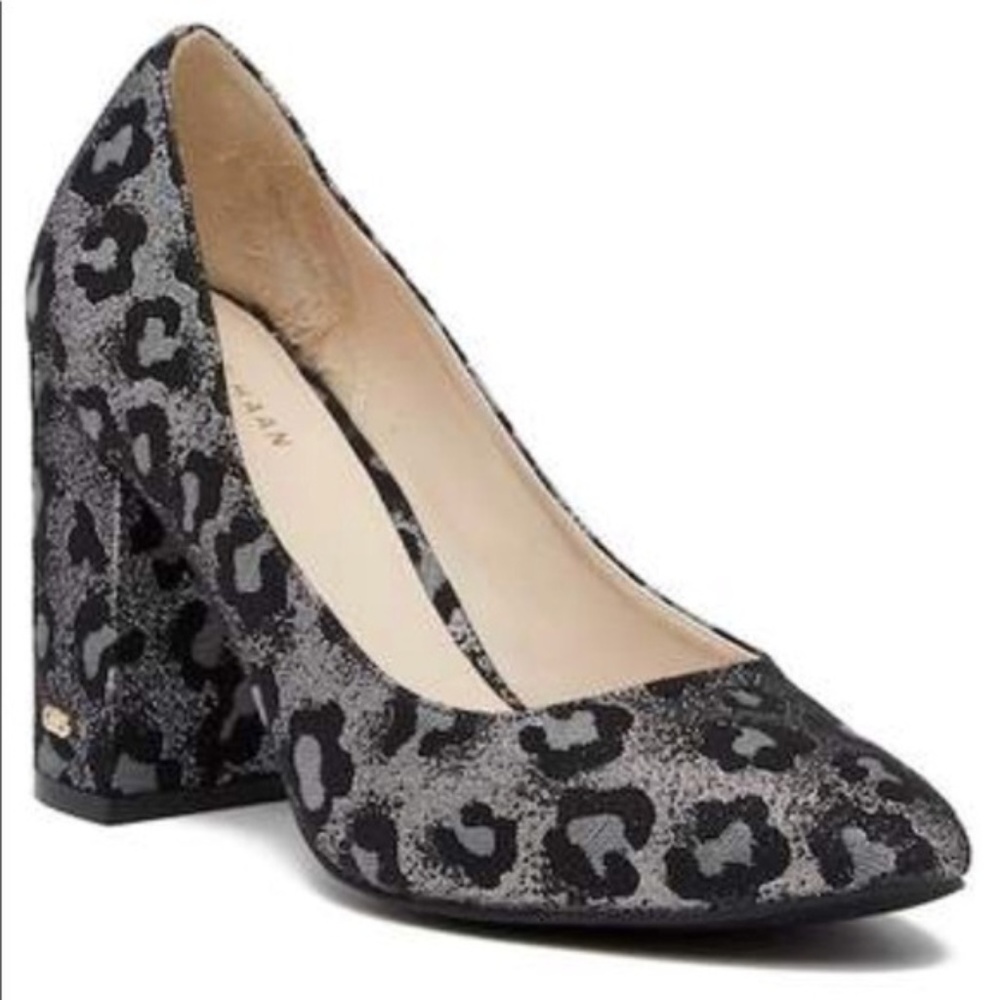 Cole Haan Alanna Brocade Women's Silver Pump II